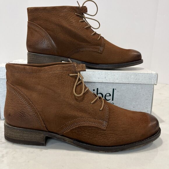 Josef Seibel NEW Sienna 03 Chukka Ankle Boots Brown Womens Size US 11 EU 42 - Picture 1 of 12
